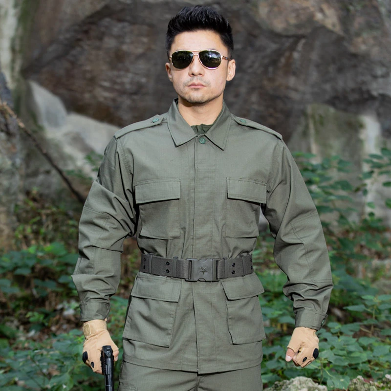 Army Green Battle Dress Uniforma vojaška kamuflažna obleka